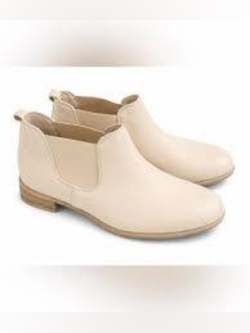 Munro Boots BEDFORD-Cream Tumbled Leather